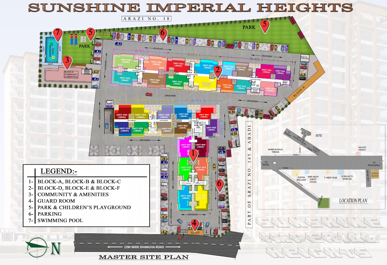 Imperial Heights — Master Site Plan